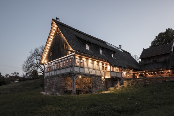 Abendstimmung Christleshof Baiersbronn